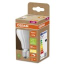 Osram LED Filament A60 Birne 5,7W = 75W E27 matt 1055lm warmweiß 2700K DIMMBAR ultra effizient