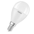 Osram LED Tropfen 7,5W = 60W E14 matt 806lm warmweiß 2700K recycelter Kunststoff