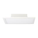 Brilliant LED Aufbaupanel Deckenleuchte Buffi Weiß eckig 30x30cm 18W 1800lm warmweiß 2700K