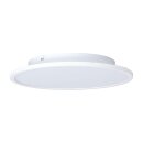 Brilliant LED Aufbaupanel Deckenleuchte Buffi Weiß rund Ø35cm 24W 2400lm warmweiß 2700K