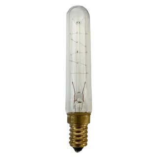 Righi-Licht Glühbirne T20 Röhre 15W E14 klar Glühlampe 15 Watt warmweiß dimmbar