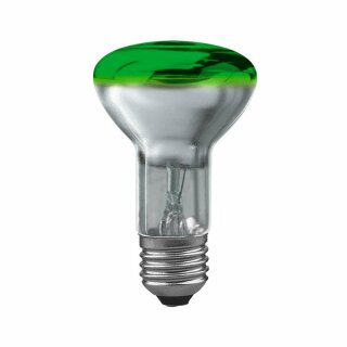 Leuci Reflektor Glühbirne R63 40W E27 bunt grün Glühlampe 40 Watt dimmbar