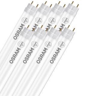 8 x Osram LED Leuchtmittel T8 Röhre SubstiTube EM 150cm 18,3W/865 G13 2200lm Tageslicht 6500K kaltweiß 190°