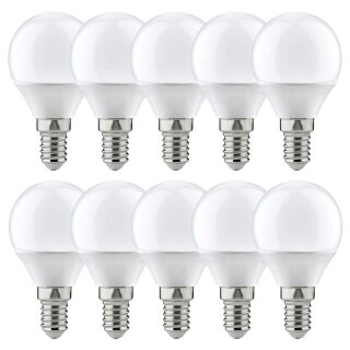 10 x Paulmann LED Leuchtmittel Tropfen 3,5W = 25W E14 opal 250 lm warmweiß 2700K