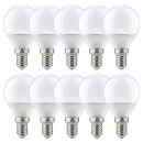 10 x Paulmann LED Leuchtmittel Tropfen 3,5W = 25W E14 opal 250 lm warmweiß 2700K