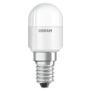 6 x Osram LED Leuchtmittel Special T26 Röhre Kühlschrank 2,3W = 20W E14 matt 200lm Tageslicht 6500K kaltweiß