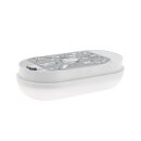 Spectrum LED Außenleuchte Wandlampe Weiß oval IP54 8W 820lm Neutralweiß 4000K 120°