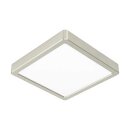 Eglo LED Deckenleuchte Aufbaupanel Fueva 5 Nickel matt...