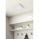 Eglo LED Deckenleuchte Aufbaupanel Fueva 5 Weiß 21x21cm 17W 2000lm Warmweiß 3000K