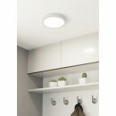 Eglo LED Deckenleuchte Aufbaupanel Fueva 5 Weiß Ø21cm 17W 2000lm Warmweiß 3000K