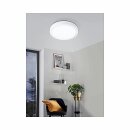 Eglo LED Deckenleuchte Aufbaupanel Fueva 5 Weiß Ø21cm 16,5W 2000lm Neutralweiß 4000K