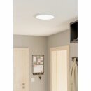 Eglo LED Deckenleuchte Aufbaupanel Fueva 5 Weiß Ø29cm 20,5W 2400lm Warmweiß 3000K