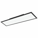 Eglo LED Smart+ Aufbaupanel Crosslink-Z Schwarz 120x30cm...