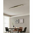 Eglo LED Smart+ Aufbaupanel Crosslink-Z Schwarz 120x10cm...