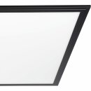 Eglo LED Smart+ Aufbaupanel Crosslink-Z Schwarz 60x60cm 33W 4100lm CCT 2700K-6500K Dimmbar App Google Alexa Bluetooth ZigBee