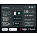 Eglo Smart Bewegungsmelder Crosslink-Z Sensor PIR Weiß IP44 3 x AA Batterien Bluetooth ZigBee