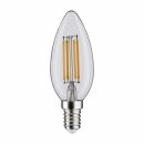 10 x Paulmann LED Filament Kerzen 4,5W = 40W E14 klar 470lm warmweiß 2700K