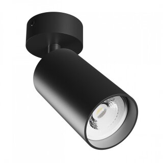 Spectrum Wandlampe Deckenleuchte Squalla Variosa Schwarz max. 10W GU10 ohne Leuchtmittel schwenkbar