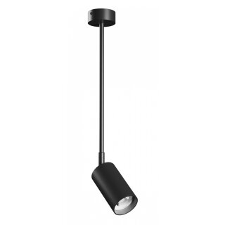 Spectrum Wandlampe Deckenleuchte Variosa Schwarz max. 10W GU10 ohne Leuchtmittel schwenkbar