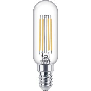 Philips LED Filament T28 Röhre 4,5W = 40W E14 klar 470lm Neutralweiß 4000K