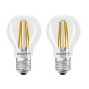 2 x Ledvance LED Filament A60 Birnen 3,8W = 60W E27 klar...