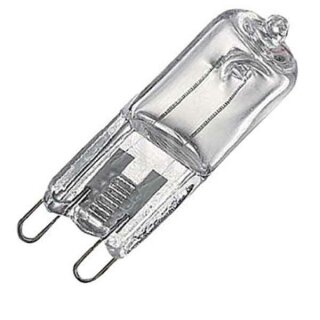 mlight Halogen Stiftsockellampe 52W = 60W G9 klar 840lm warmweiß 2700K dimmbar