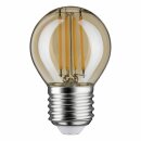 mlight LED Tropfen 4W fast 40W E27 Gold 350lm Warmweiß 2700K DIMMBAR