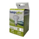 lampsplus LED R63 Reflektor 9W E27 matt 670lm Warmweiß 2700K DIMMBAR