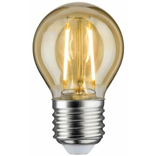 lampsplus LED Filament Tropfen 2W = 15W E27 Gold 160lm Warmweiß 2700K