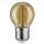 lampsplus LED Filament Tropfen 2W = 15W E27 Gold 160lm Warmweiß 2700K