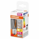 6 x Osram LED Filament Mini Edison ST45 4,8W = 33W E27 klar 360lm extra warmweiß 2200K DIMMBAR