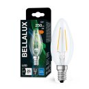 Bellalux LED Filament Kerze 3W = 25W E14 klar 250lm 840...