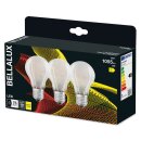 3 x Bellalux LED Filament A60 Birnen 7,5W = 75W E27 matt 1055lm Warmweiß 2700K