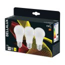 3 x Bellalux LED A60 Birnen 13W = 100W E27 matt 1521lm Warmweiß 3000K