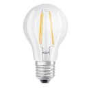 6 x Osram LED Filament A60 Birnen 6,5W = 60W E27 klar 806lm Warmweiß 2700K