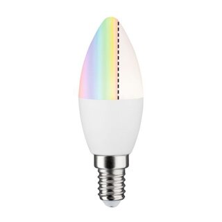 Paulmann LED Kerze 6,3W = 40W matt E14 470lm RGBW 2700K-6500L Dimmbar ZigBee