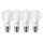 4 x Philips LED Leuchtmittel A60 Birnen 8W = 60W E27 matt 806lm Warmweiß 2700K