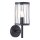 Brilliant Außenleuchte Wandlampe Reed stehend Schwarz IP44 max. 40W E27