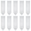 10 x Osram LED Dulux T/E 16W = 32W/840 GX24q-3 1800lm...