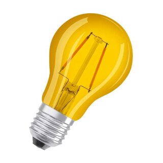 Müller-Licht LED Filament A60 Birne 2W E27 Gelb Deko-Leuchtmittel