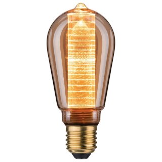 Paulmann LED Inner Glow Vintage Edison 4W = 21W E27 klar 230lm Extra Warmweiß 1800K