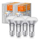 4 x Ledvance LED Smart+ Reflektor R63 4,7W = 60W E27 matt...