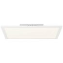 Brilliant LED Deckenleuchte Aufbaupanel Jacinda weiß 40x40cm 26W 2300lm 2700K-6500K CCT dimmbar Fernbedienung