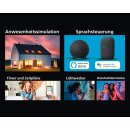 Eglo LED Smart Pendelleuchte Crosslink-Z Nickel matt 2 x 17W 4800lm RGB + CCT Dimmbar App Google Alexa Bluetooth ZigBee