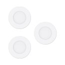 3 x Eglo LED Smart Einbauleuchte Crosslink-Z Weiß...