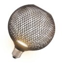 Osram LED Globe G125 Decor Flat 3,5W = 28W E27 Schwarz...