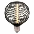 Osram LED Filament Globe G125 Straw 3,5W = 13W E27 Schwarz 110lm extra warmweiß 1800K DIMMBAR