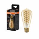 Osram LED Spiral Filament Edison ST64 Vintage 1906 8,8W =...