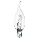 3 x Trio Halogen Windstoßkerzen 28W = 37W E14 klar 370lm warmweiß 2800K dimmbar