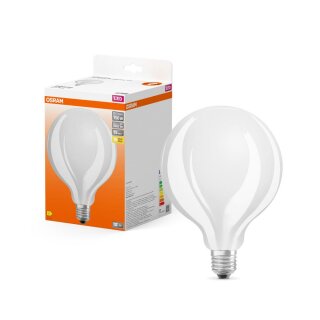 Osram LED Filament G125 Globe 17W = 150W E27 matt 2452lm warmweiß 2700K